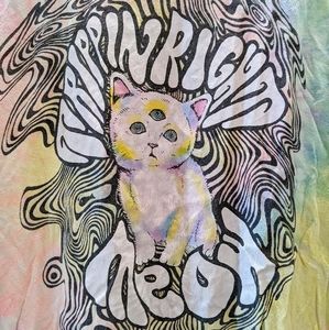 Unif Tee with psychedelic cat!